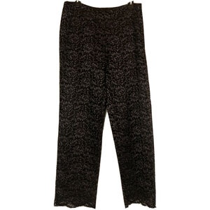 Maggie London Lace Dress Pants Black Formal outfit for women